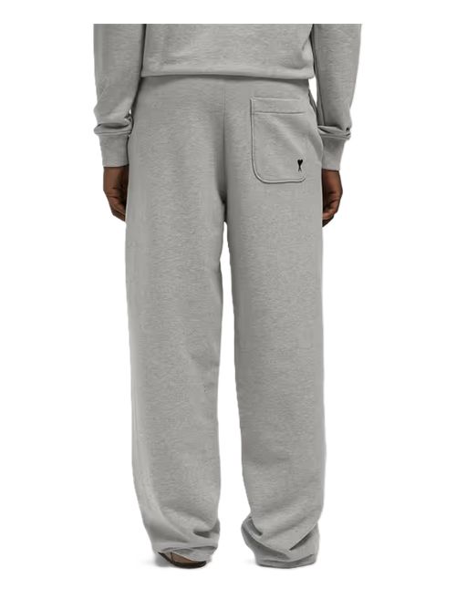 AMI Paris JOGGING WITH CONTRASTED AMI DE COEUR Ami Paris | HTR856.7300951 HEATHERASH